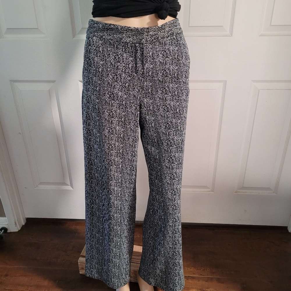 Express B/W Flare Pants